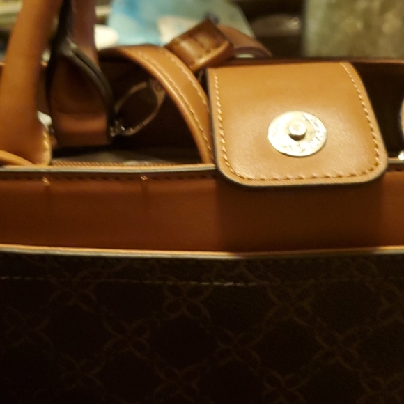 Nine West Brown Satchel - Picture 6 of 7